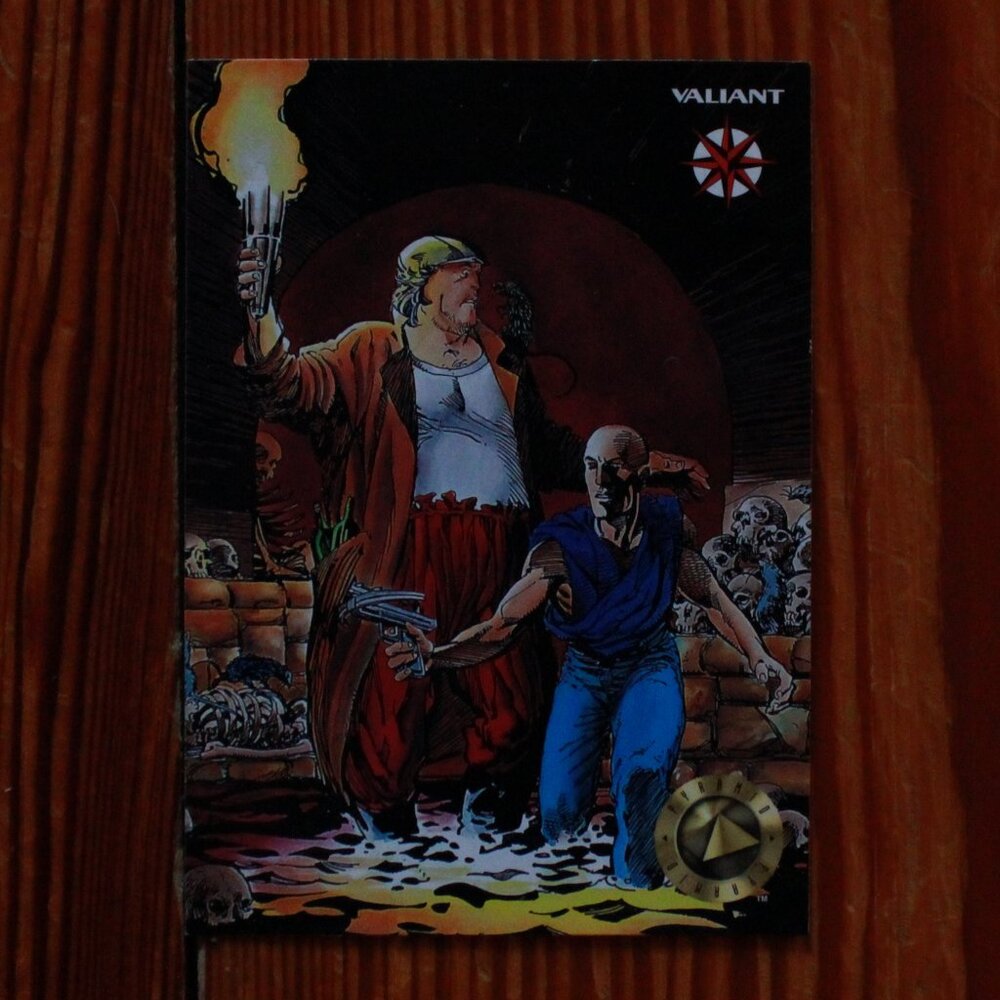 Vintage Upper Deck 1993 "Valiant" Trading Card